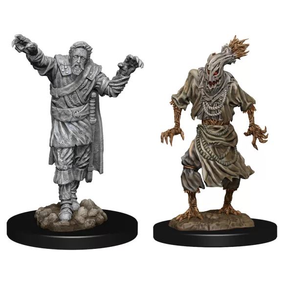 D&D Nolzur's Marvelous Miniatures: Scarecrow & Stone Cursed-90241