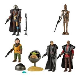 Hasbro Star Wars The Mandalorian The Retro Collection Action Figures Wave 1 Assortment (8)-F09375L00