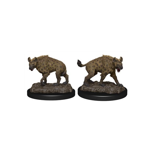 Wizkids Deep Cuts Unpainted Miniatures: Hyenas - EN-WZK90271