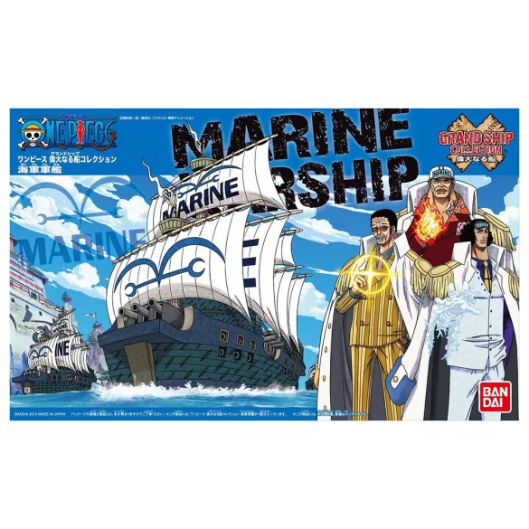 ONE PIECE - GRAND SHIP COLLECTION MARINE SHIP modellkészlet