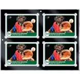 UP 35PT 4-Card Black Border UV ONE-TOUCH mágneses kártyatartó