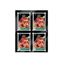 UP 130PT 4-Card Black Border UV ONE-TOUCH mágneses kártyatartó