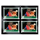 UP 130PT 4-Card Black Border UV ONE-TOUCH mágneses kártyatartó