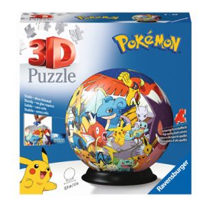 3D Puzzle-Ball - Pokémon 72pc - DE/NL/SP/FR/IT/EN-11785