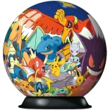 3D Puzzle-Ball - Pokémon 72pc - DE/NL/SP/FR/IT/EN-11785