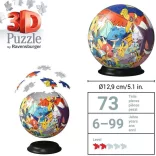 3D Puzzle-Ball - Pokémon 72pc - DE/NL/SP/FR/IT/EN-11785
