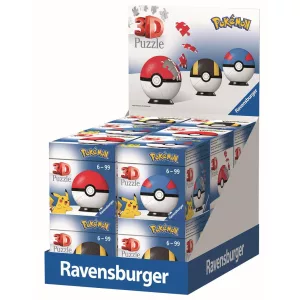 12er Verkaufskassette Pokémon Pokéballs 54pc - DE/NL/SP/FR/IT/EN-94617