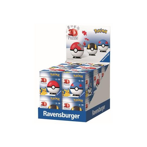 12er Verkaufskassette Pokémon Pokéballs 54pc - DE/NL/SP/FR/IT/EN-94617