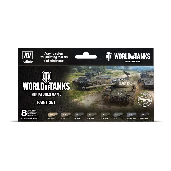 World of Tanks - Paint Set festékkészlet harckocsimodellekhez