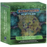 Starfinder Flip-Tiles: Alien Planet Starter Set – kétoldalas sci-fi térképlap készlet