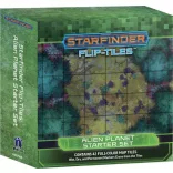 Starfinder Flip-Tiles: Alien Planet Starter Set – kétoldalas sci-fi térképlap készlet