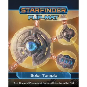 Starfinder Flip-Mat: Solar Temple kétoldalas játéktérkép