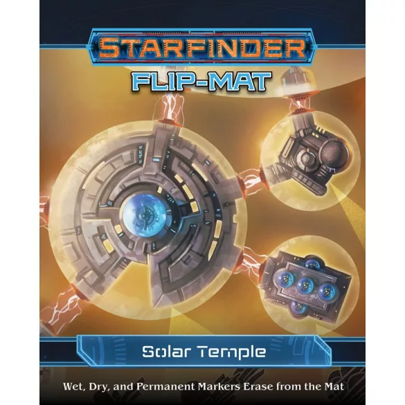 Starfinder Flip-Mat: Solar Temple kétoldalas játéktérkép
