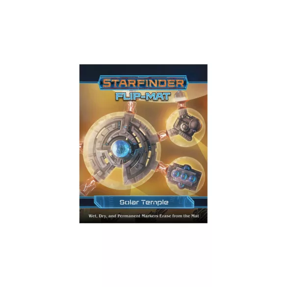 Starfinder Flip-Mat: Solar Temple kétoldalas játéktérkép
