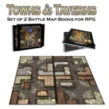 Towns & Taverns - EN moduláris RPG térképkönyv szett