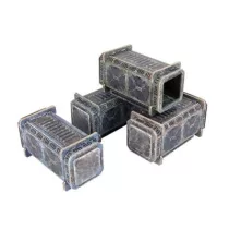 TinkerTurf Sci-Fi - Containers - Neutral Theme-TT-CON-NEU