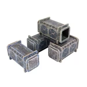 TinkerTurf Sci-Fi - Containers - Neutral Theme-TT-CON-NEU