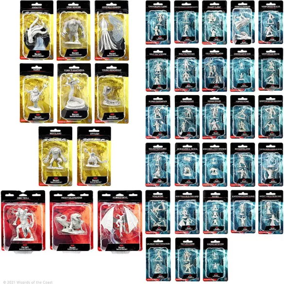 Magic the Gathering Unpainted Minis Wave 14 Quick-Pick - angol kiadás