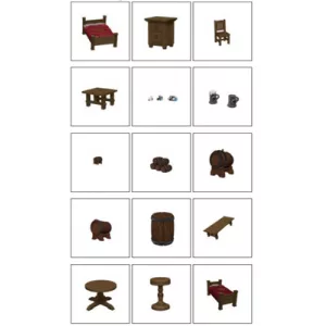 D&D Icons of the Realms: The Yawning Portal Inn - Beds & Bottles-96044