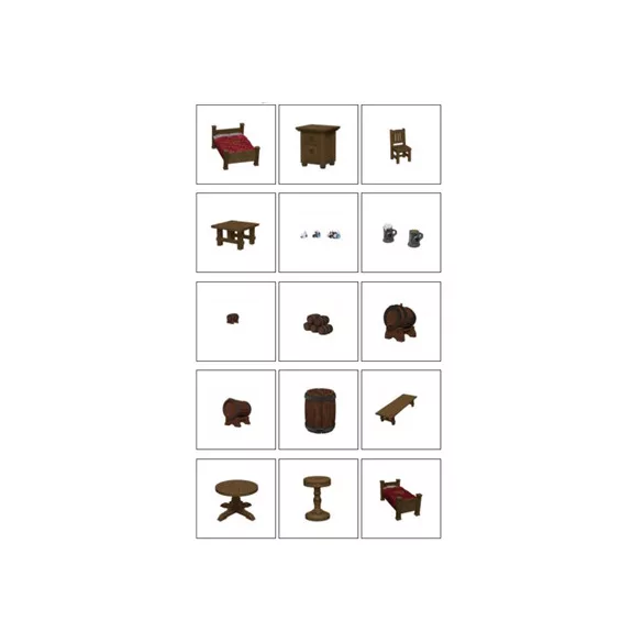 D&D Icons of the Realms: The Yawning Portal Inn - Beds & Bottles-96044