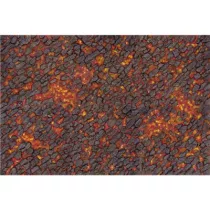Kraken Wargames - Game Mat - Magma River 44"x60"-KWG-SF-27