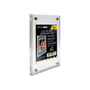 UP - Lucite Brik UV Screwdown 35PT kártyatartó