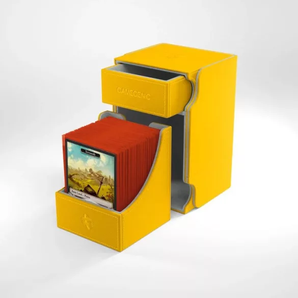 Gamegenic - Watchtower 100+ Convertible Yellow deck box és kiegészítőtartó