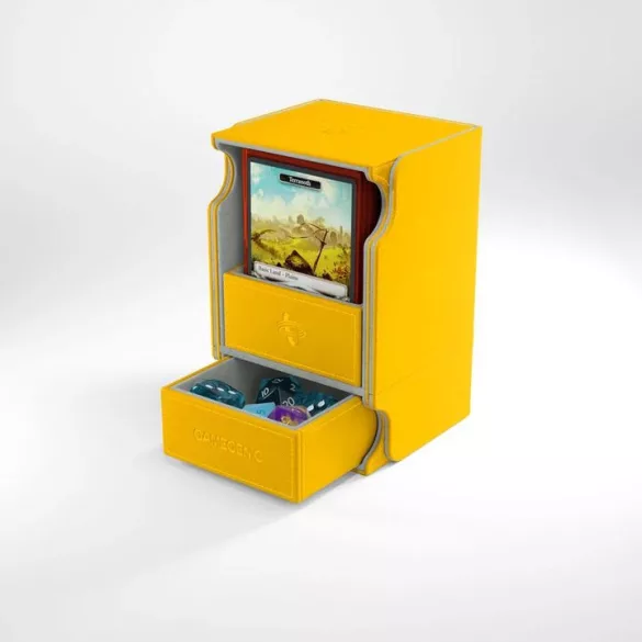Gamegenic - Watchtower 100+ Convertible Yellow deck box és kiegészítőtartó