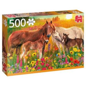 Pferde auf der Weide - 500 Teile-18851