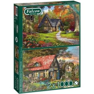 The Woodland Cottage - 2x 1000 Teile-11294