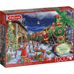 Santa's Trian Journey - 2x 1000 Teile-11268