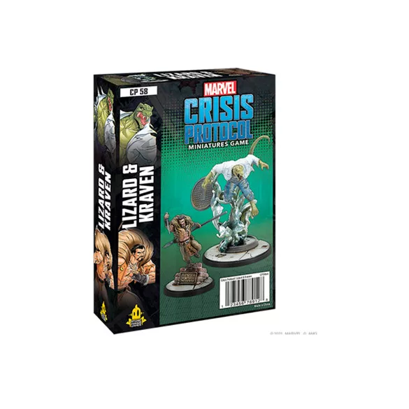 Marvel Crisis Protocol - Lizard & Kraven - EN-CP58