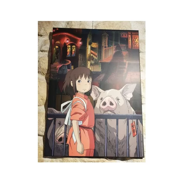 Spirited Away - Wood Panel 35 x 50 cm-SGLAM02