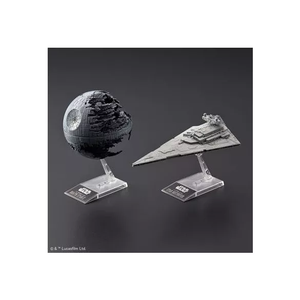 Revell: Star Wars - Death Star II + Imperial Star Destroyer (1:2700000) - EN/DE/FR/NL/ES/IT-01207
