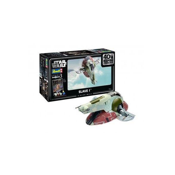 Revell: Star Wars - Slave I-40th Anniversary "The Empire strikes back" (1:88) - EN/DE/FR/NL/ES/IT-05678
