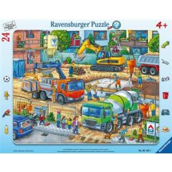 Ravensburger Puzzle - Auf der Baustelle ist was los! 24pc-05142