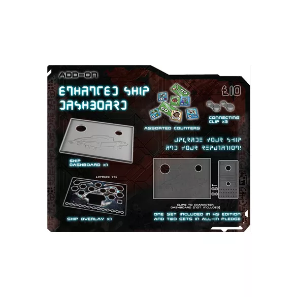 Battle Systems: Core Space Enhanced Ship Dashboard - EN-BSGCSA003