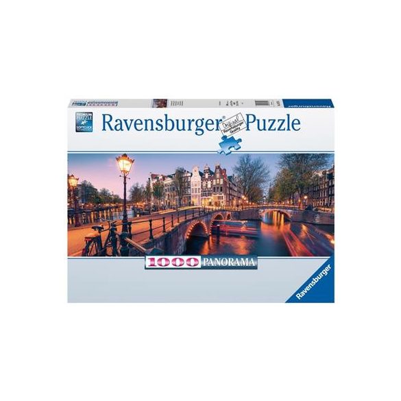 Ravensburger Puzzle - Abend in Amsterdam 1000pc-16752