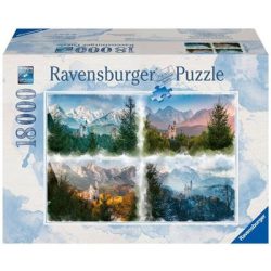 Ravensburger Puzzle - Märchenschloss in 4 Jahreszeiten 18000pc-16137