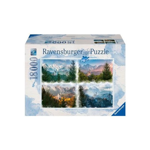Ravensburger Puzzle - Märchenschloss in 4 Jahreszeiten 18000pc-16137