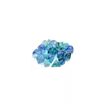 Chessex Tens d10 Sets - Nebula TM Oceanic/gold Luminary Set of Ten d10's-27356