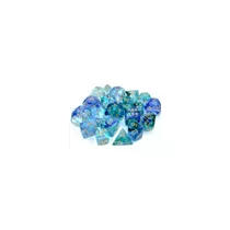 Chessex 7 Die Sets - Nebula TM Oceanic/gold Luminary 7-Die Set-27556