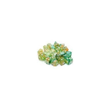 Chessex 16mm d6 Blocks - Nebula TM 16mm d6 Spring/white Luminary Dice Block™ (12 dice)-27755