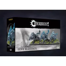 Conquest - Nords: Fenr Beastpack Wargs miniatűra szett - EN