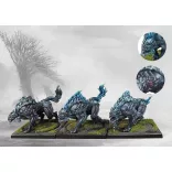 Conquest - Nords: Fenr Beastpack Wargs miniatűra szett - EN