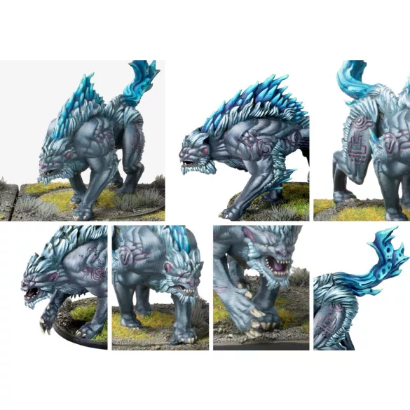 Conquest - Nords: Fenr Beastpack Wargs miniatűra szett - EN