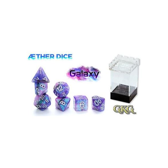 Aether Dice Galaxy (7 Dice Set)-GKGAE587