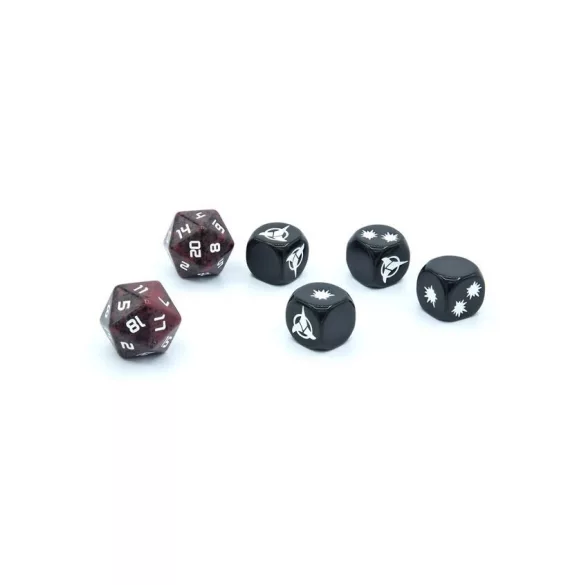 Star Trek Adventures: Klingon Dice Set szerepjáték dobókocka-készlet