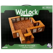 WarLock Tiles: Expansion Pack - 1 in. Town & Village Straight Walls