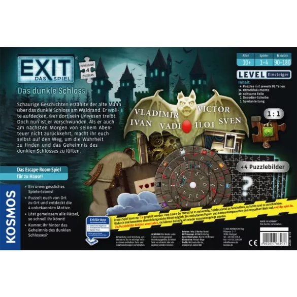 EXIT Das Spiel + Puzzle - Das dunkle Schloss - DE-680787
